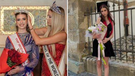 Cine e Andreea Ciocănea, t&acirc;năra care a c&acirc;știgat titlul de Top Model of The World Rom&acirc;nia 2026. Are 20 de ani și studiază ingineria