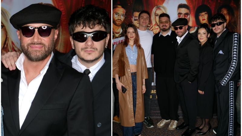 colaj foto cu mihai bendeac, david popovici si alte vedete la lansarea filmului &bdquo;Băieți de oraș: Golden Boyz&rdquo;