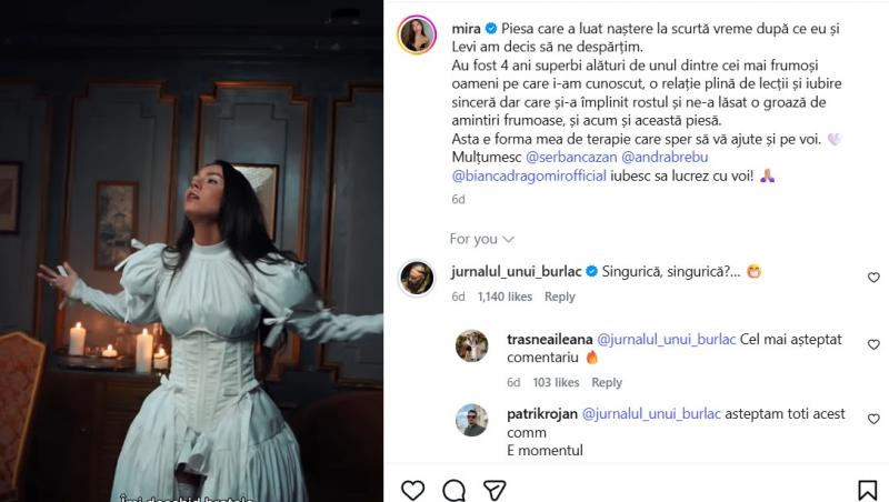 Mihai Bendeac, mesaj îndrăzneț pentru Mira, după ce a aflat că s-a despărțit de Levi. Ce i-a transmis actorul