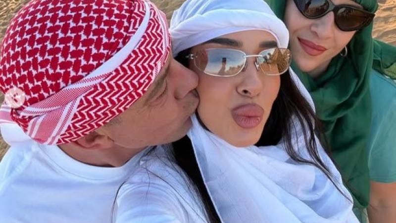 Cum arată părinții Cristinei Ștefania. Artista a postat o imagine rară cu cei care i-au dat viață