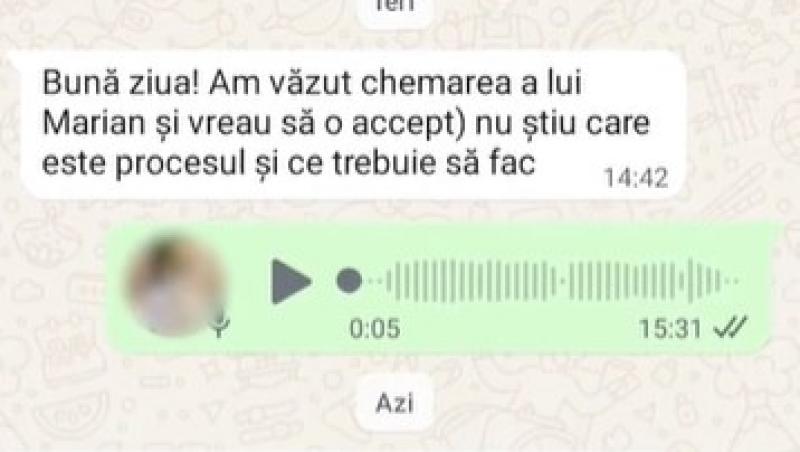 Mireasa, sezon 13. Diana s-a răzgândit și nu vrea să mai revină în casa pentru Marian. Care este motivul: „Nu e genul meu”