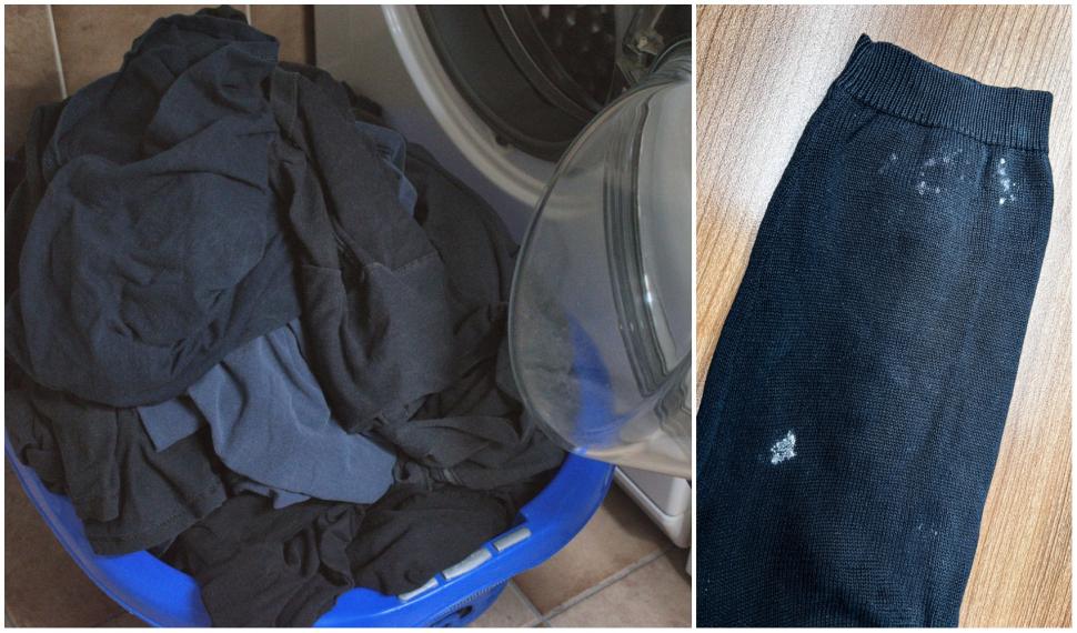 De ce răm&acirc;n urme de detergent pe tricouri sau alte haine, atunci c&acirc;nd le scoți din mașina de spălat. Ce trebuie să faci