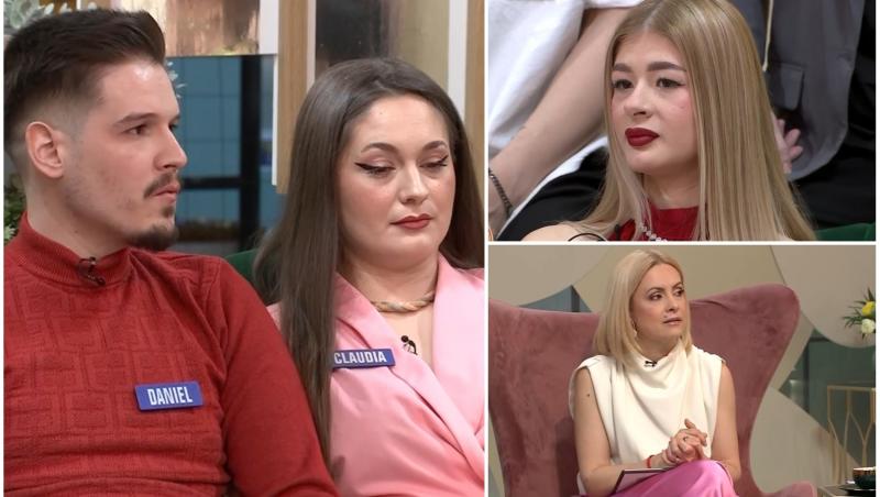 colaj foto cu daniel si claudia, diana si simona gherghe la mireasa sezonul 13