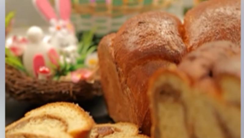 Rețeta de cozonac pufos ca la bunica a lui chef Ștefan Popescu. Secretele sale pentru desertul de pe masa de Paște