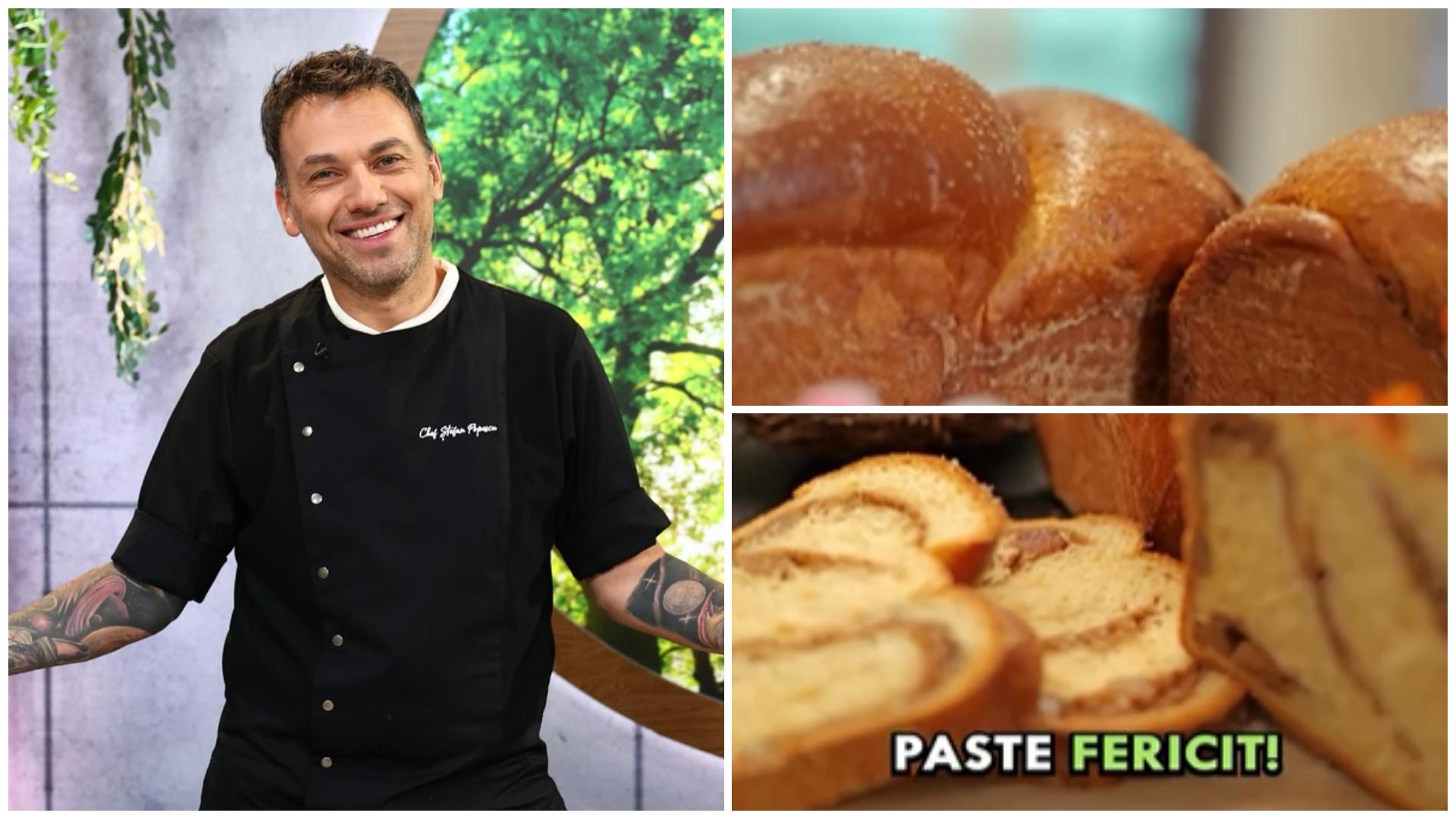 Colaj cu chef Ștefan POpescu și cozonacul