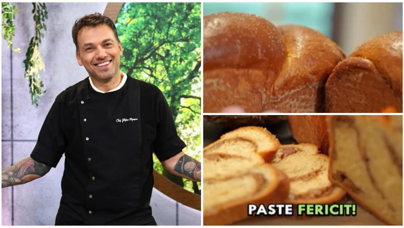 Colaj cu chef Ștefan POpescu și cozonacul