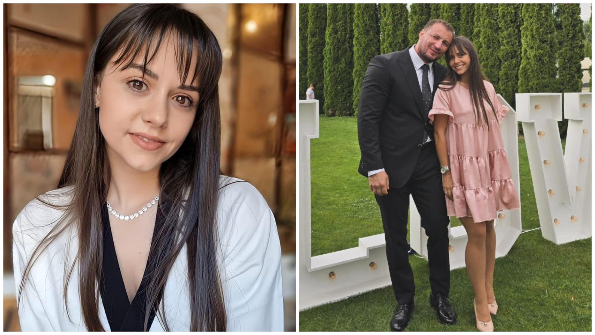 Colaj cu Marian și Georgiana Godină în două ipostaze diferite