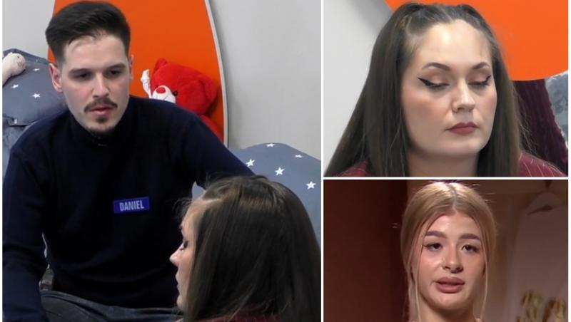 colaj foto cu daniel, claudia si diana, la emisiunea mireasa: capriciile iubirii