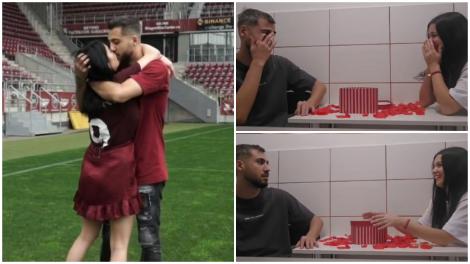 Mireasa, sezon 7. Cum a reacționat Dima c&acirc;nd Sabrina i-a dat vestea că vor deveni părinți. Viitoarea mămică a filmat momentul