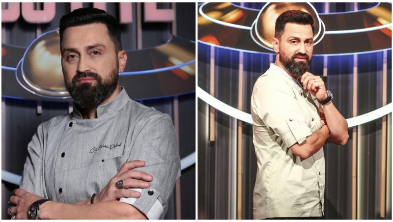 Colaj cu chef Orlando Zaharia &icirc;n două ipostaze diferite la Chefi la cuțite