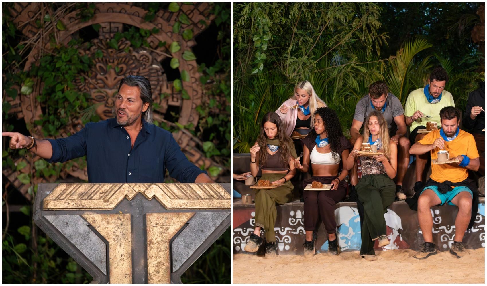 colaj foto cu adi vasile si concurentii survivor