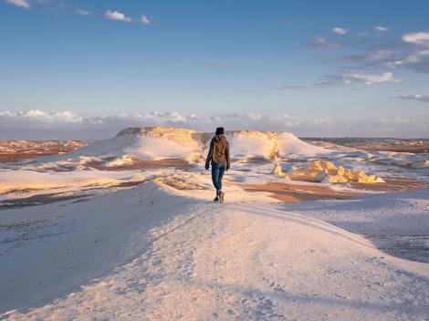 A nins &icirc;n Sahara, pentru a 7-a oară &icirc;n jumătate de secol. Cum arată dunele acoperite cu zăpadă