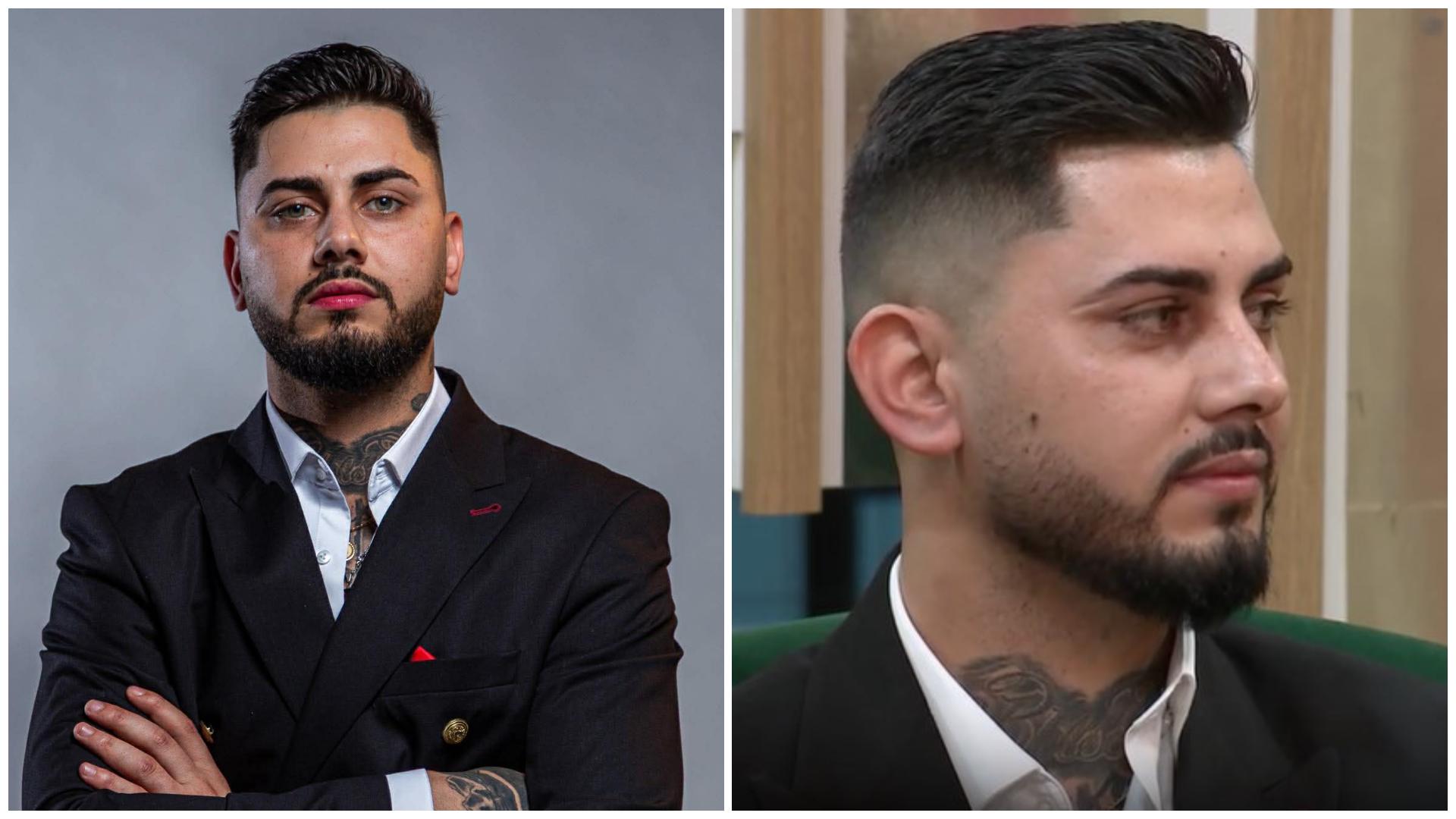 Colaj cu Vlad, noul concurent Mireasa sezonul 13, în două ipostaze diferite