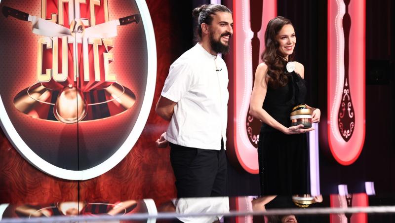 Chefi la cuțite, lider de audiență. Marina Luca e cuțitul de aur al lui Chef Sautner