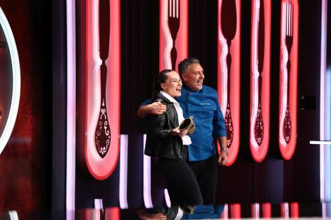 Chefi la cuțite, lider de audiență. Marina Luca e cuțitul de aur al lui Chef Sautner