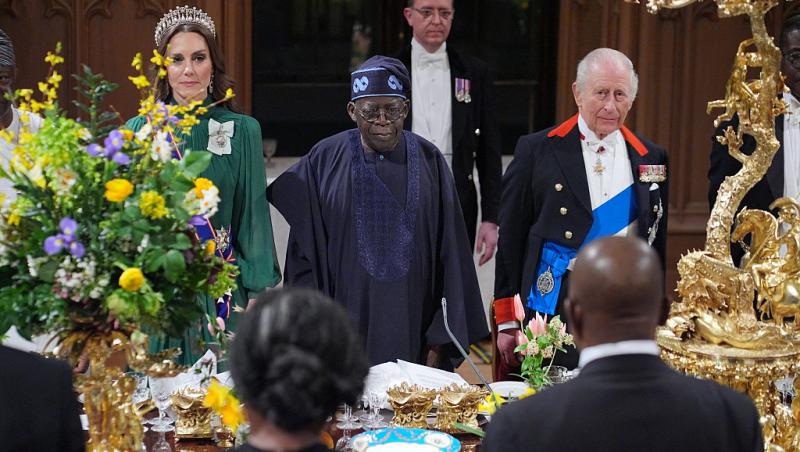 Kate Middleton, look seducător. Cum a uimit recent, la Banchetul de Stat oferit în cinstea președintelui nigerian