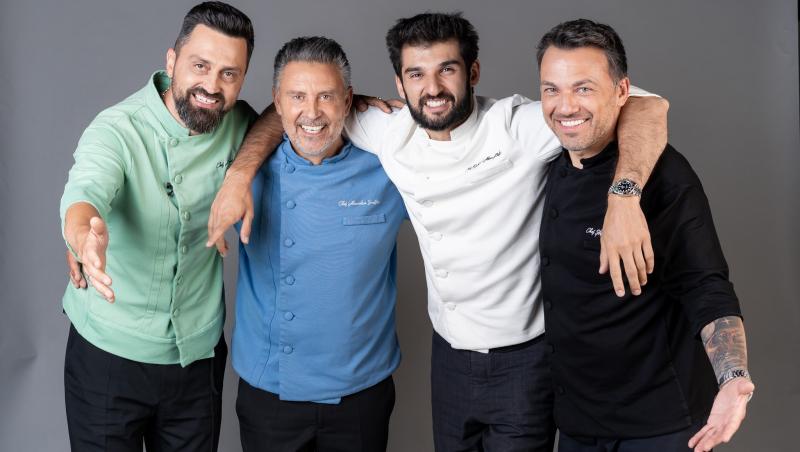 Imagine de colecție cu chefii Orlando Zaharia și Ștefan Popescu de acum 9 ani. Erau invitați la Chefi la cuțite