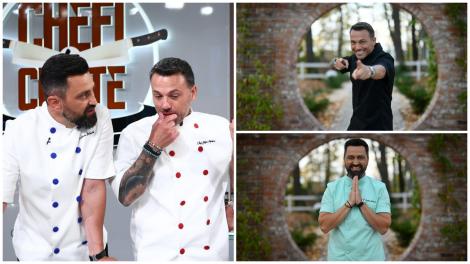 Imagine de colecție cu chefii Orlando Zaharia și Ștefan Popescu de acum 9 ani. Erau invitați la Chefi la cuțite