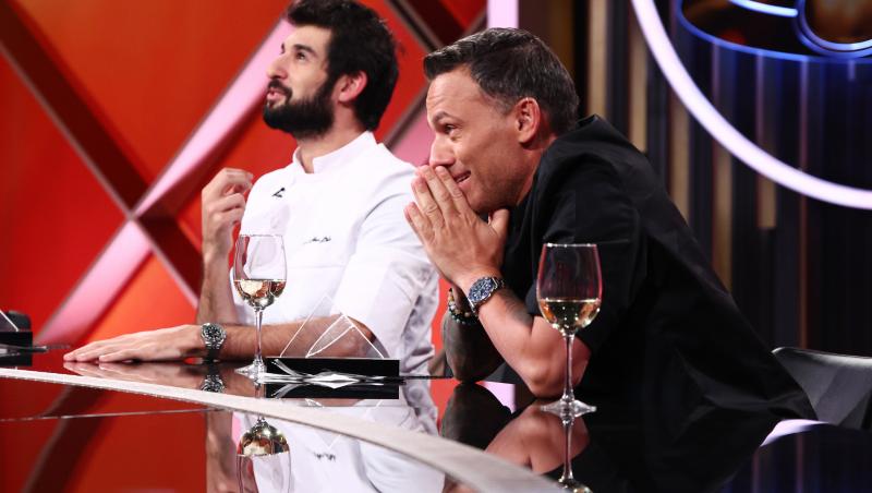 Imagine de colecție cu chefii Orlando Zaharia și Ștefan Popescu de acum 9 ani. Erau invitați la Chefi la cuțite