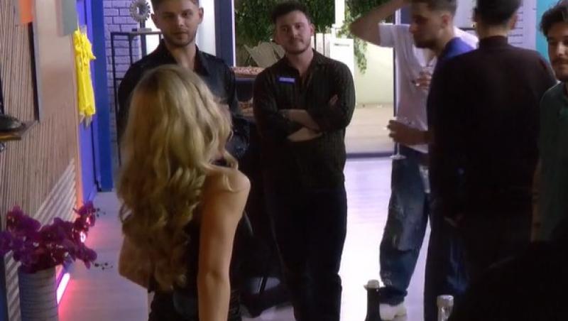 Mireasa, sezon 13. Larisa a făcut show în casa băieților. Cine i-a atras atenția: „Am o slăbiciune pentru blonzi!”