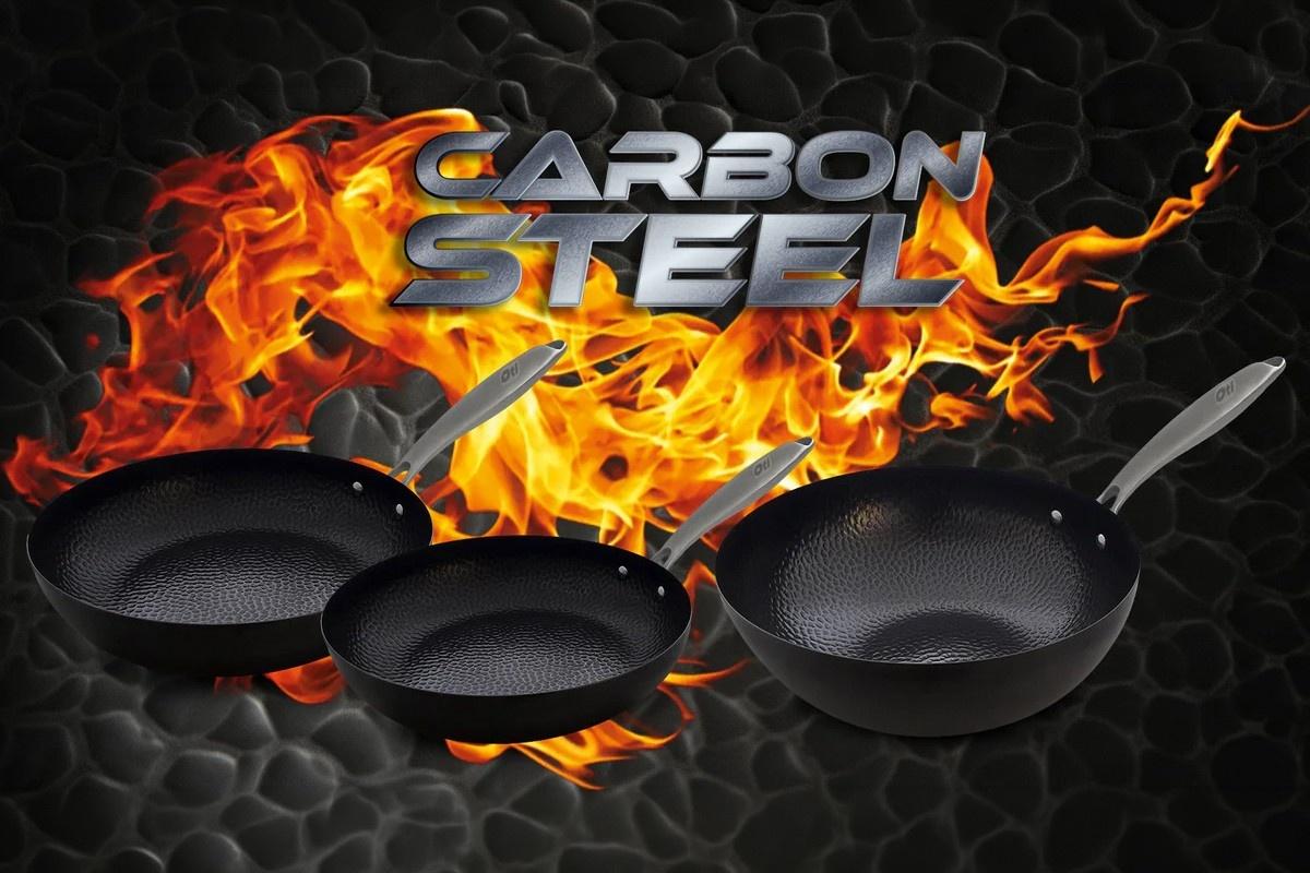 (P) Vase din oțel carbon (Carbon Steel) &ndash; revoluția gătitului sănătos, natural și durabil