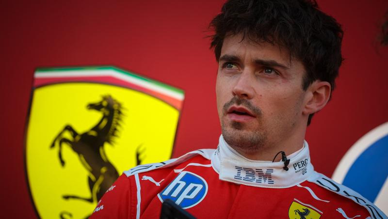 Pilotul de Formula 1 Charles Leclerc s-a căsătorit cu Alexandra Saint-Mleux. Cum au fost surprinși în ziua nunții