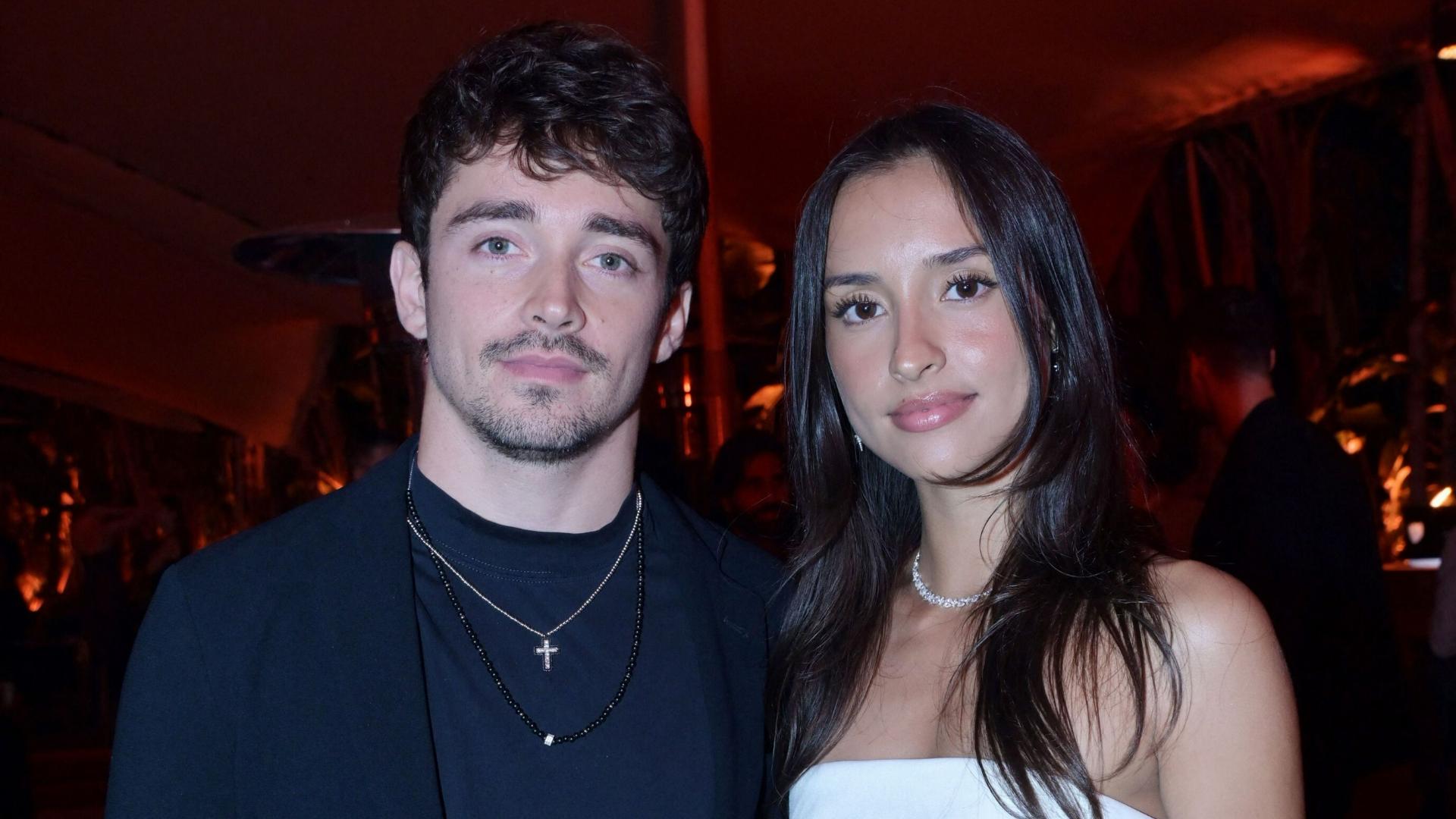 Charles Leclerc și Alexandra Saint-Mleux