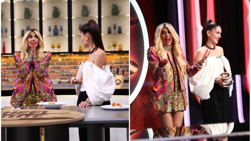 colaj foto cu irina fodor si raluca badulescu la chefi la cutite