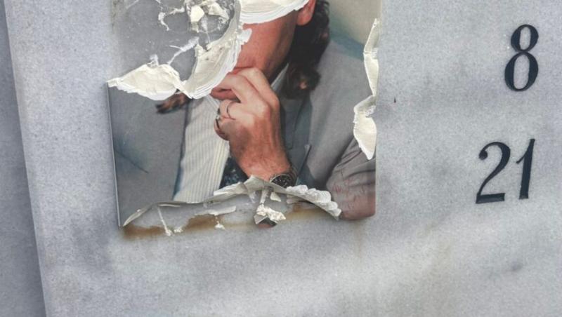 Mormântul lui Ilie Balaci a fost vandalizat de o femeie, potrivit Lorenei Balaci