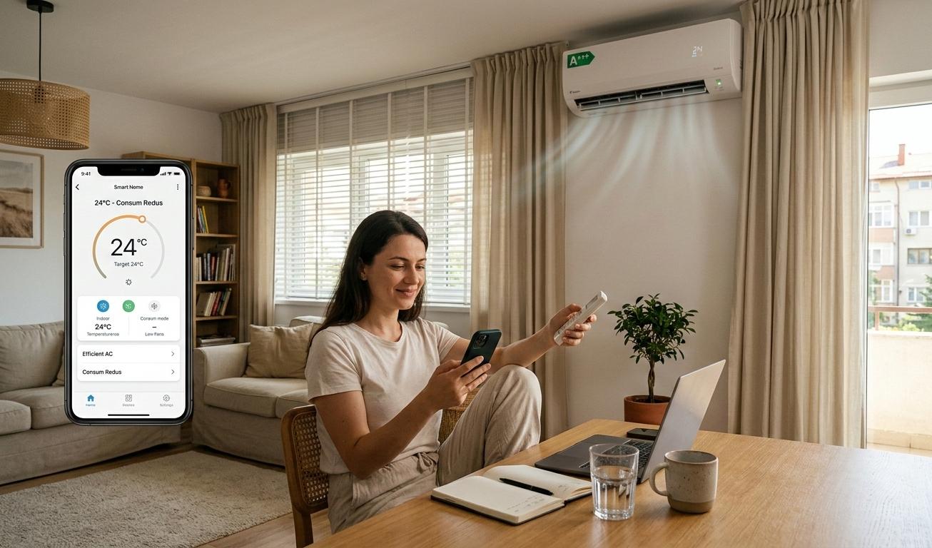 (P) Cum optimizezi consumul de energie folosind aerul condiționat corect