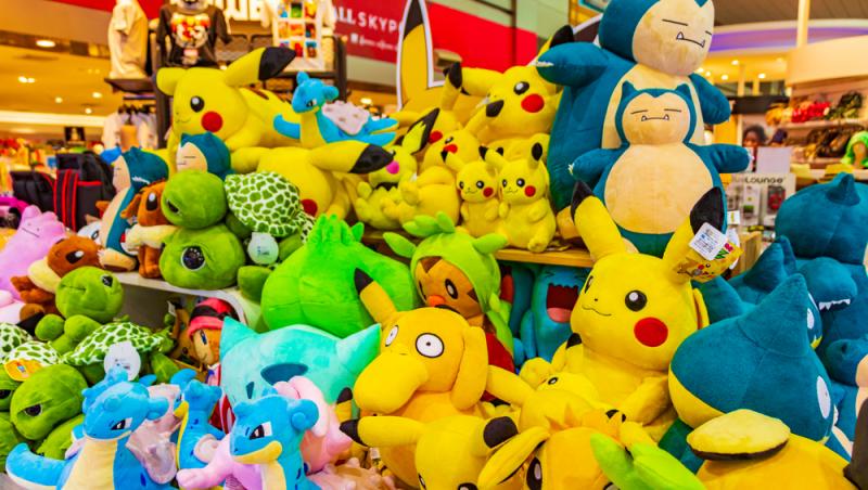 imagine cu jucarii de pluș