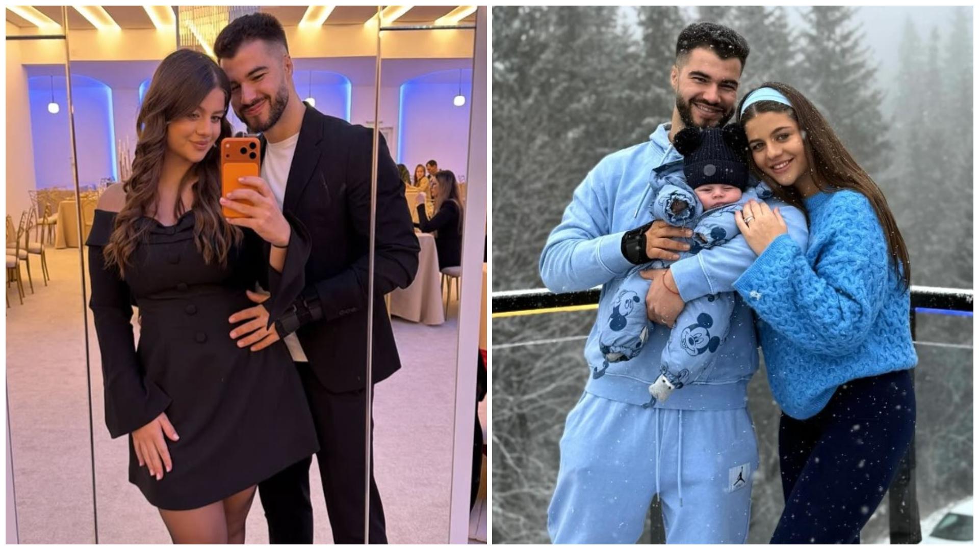 Colaj cu Iancu Sterp și Denisa Coțolan alături de fiul lor