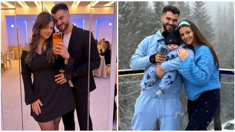 Colaj cu Iancu Sterp și Denisa Coțolan alături de fiul lor