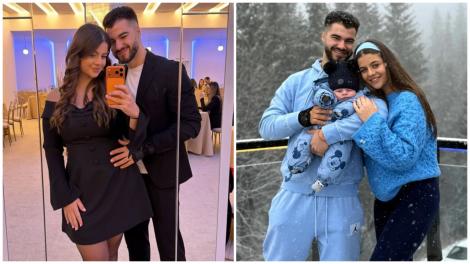 Imagini de la petrecerea organizată de Iancu Sterp și Denisa Coțolan pentru fiul lor. David a fost binecuv&acirc;ntat