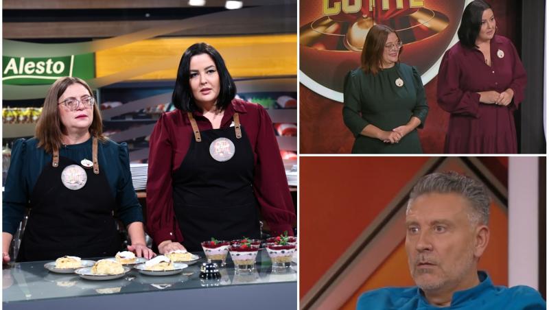 colaj foto cu Anda Maria Disea și Mihaela Căruțașu de la Chefi la cuțite sezonul 17