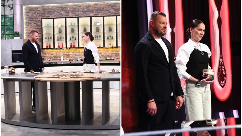 colaj foto cu marius niculae si irina fodor la chefi la cutite sezonul 17