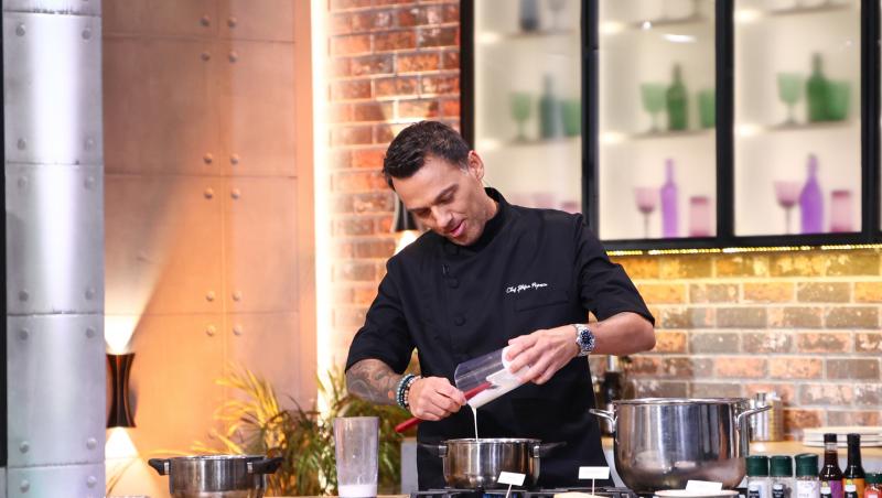 Chefi la cuțite, 24 martie 2026. Chef Alexandru Sautner și-a enervat colegii de platou și i-a făcut să „fiarbă”. Ce le-a făcut