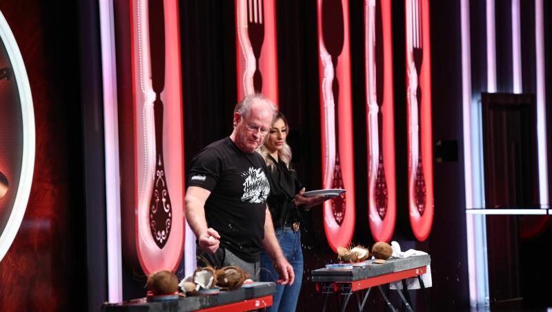 Chefi la cuțite, 24 martie 2026. Mr. Hammerhand i-a uimit pe jurații Chefi la cuțite cu recordurile sale! Ce show a făcut