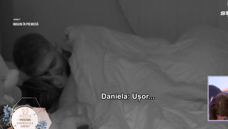Mireasa, sezon 13. Daniela și Darius și-au petrecut noaptea împreună. Ce au spus despre imaginile surprinse de camere
