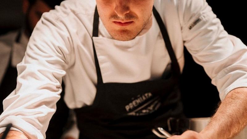 Luca Zvaleni, câștigătorul sezonului 16 Chefi la cuțite, a început stagiul la Retroscena, alături de Chef Richard Abou Zaki