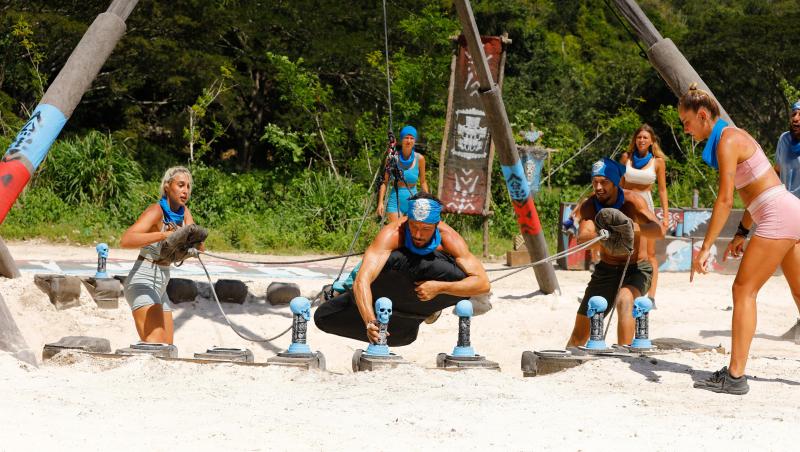 Survivor, 29 martie. Cu nervii întinși la maxim, spiritele s-au încins la jocul de recompensă. Ce echipă a câștigat