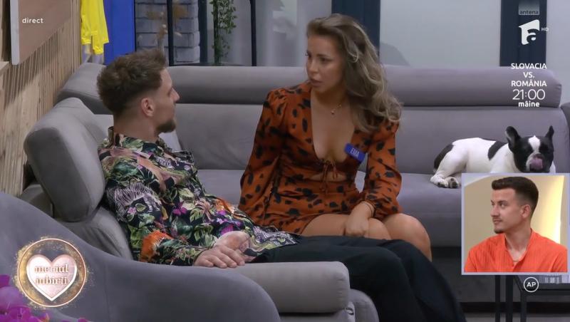 Mireasa, sezon 13. Ema l-a luat la întrebări pe Alan, după ce a început să creadă că se uită după altă concurentă! Ce a urmat