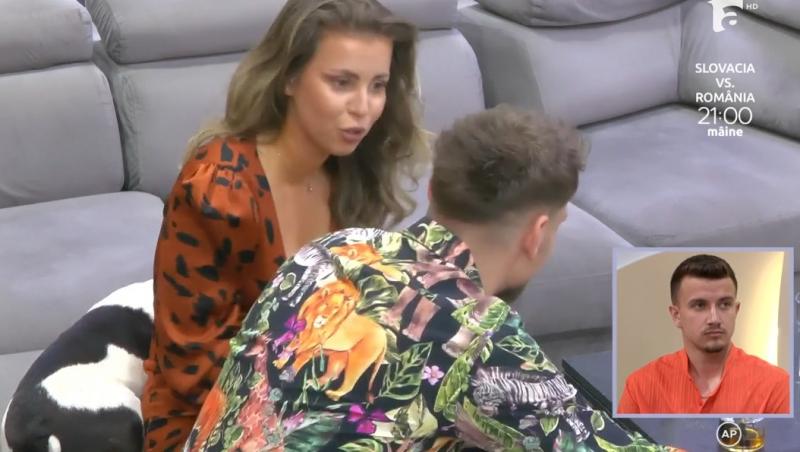 Mireasa, sezon 13. Ema l-a luat la întrebări pe Alan, după ce a început să creadă că se uită după altă concurentă! Ce a urmat