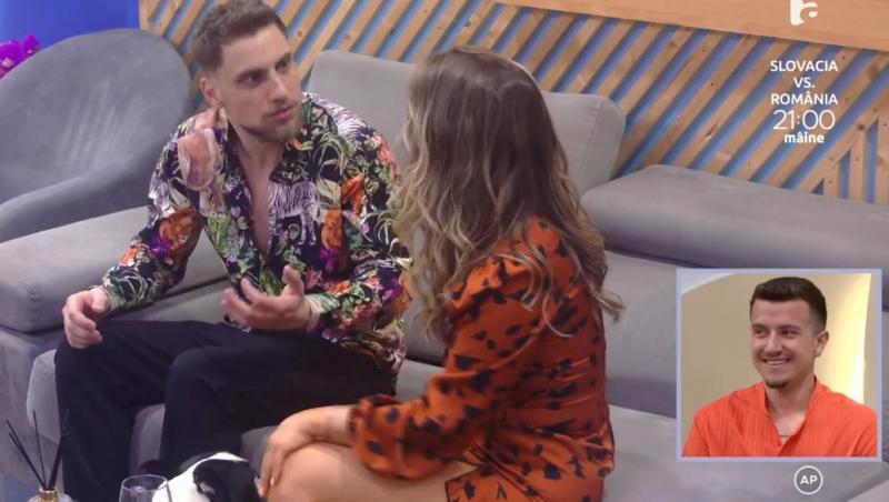 Mireasa, sezon 13. Ema l-a luat la întrebări pe Alan, după ce a început să creadă că se uită după altă concurentă! Ce a urmat