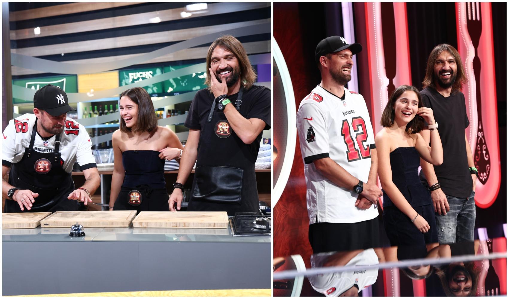 colaj foto cu dan alexa, gabi tamas si selena tamas la chefi la cutite 2026