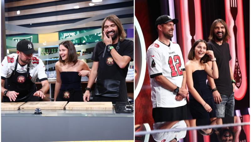 colaj foto cu dan alexa, gabi tamas si selena tamas la chefi la cutite 2026