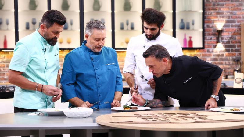 Ediția Chefi la cuțite de ieri, lider de audiență. Chef Richard a câștigat amuleta. Maurice Munteanu vine azi la degustare
