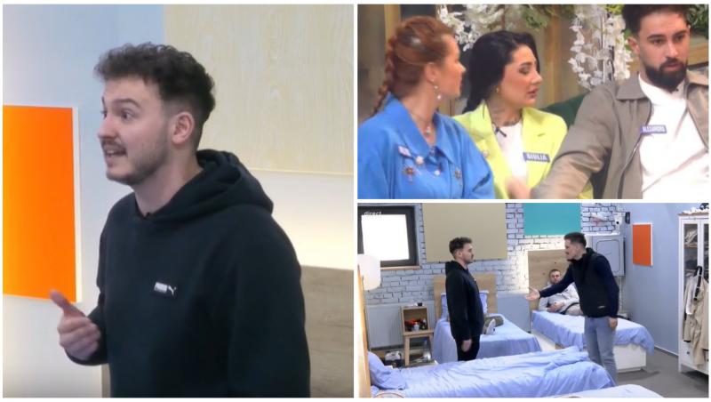 Colaj cu Sebastian, Alexandru și Daniel la Mireasa