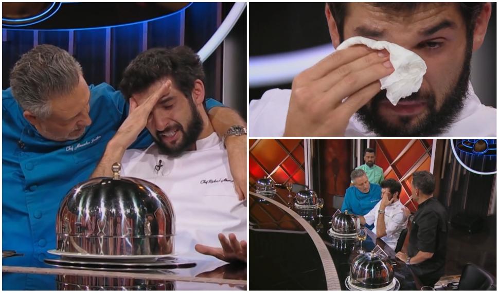 Chef Richard Abou Zaki a pl&acirc;ns &icirc;n hohote, chiar &icirc;n timpul emisiunii! Ce anume l-a făcut să nu &icirc;și stăp&acirc;nească lacrimile