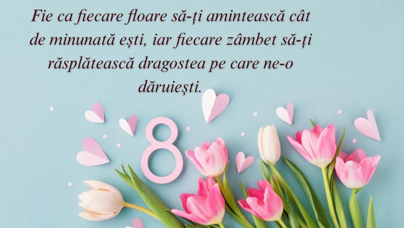 Mesaje și felicitări de 8 martie. Urări și SMS-uri speciale pentru mame, iubite și soții
